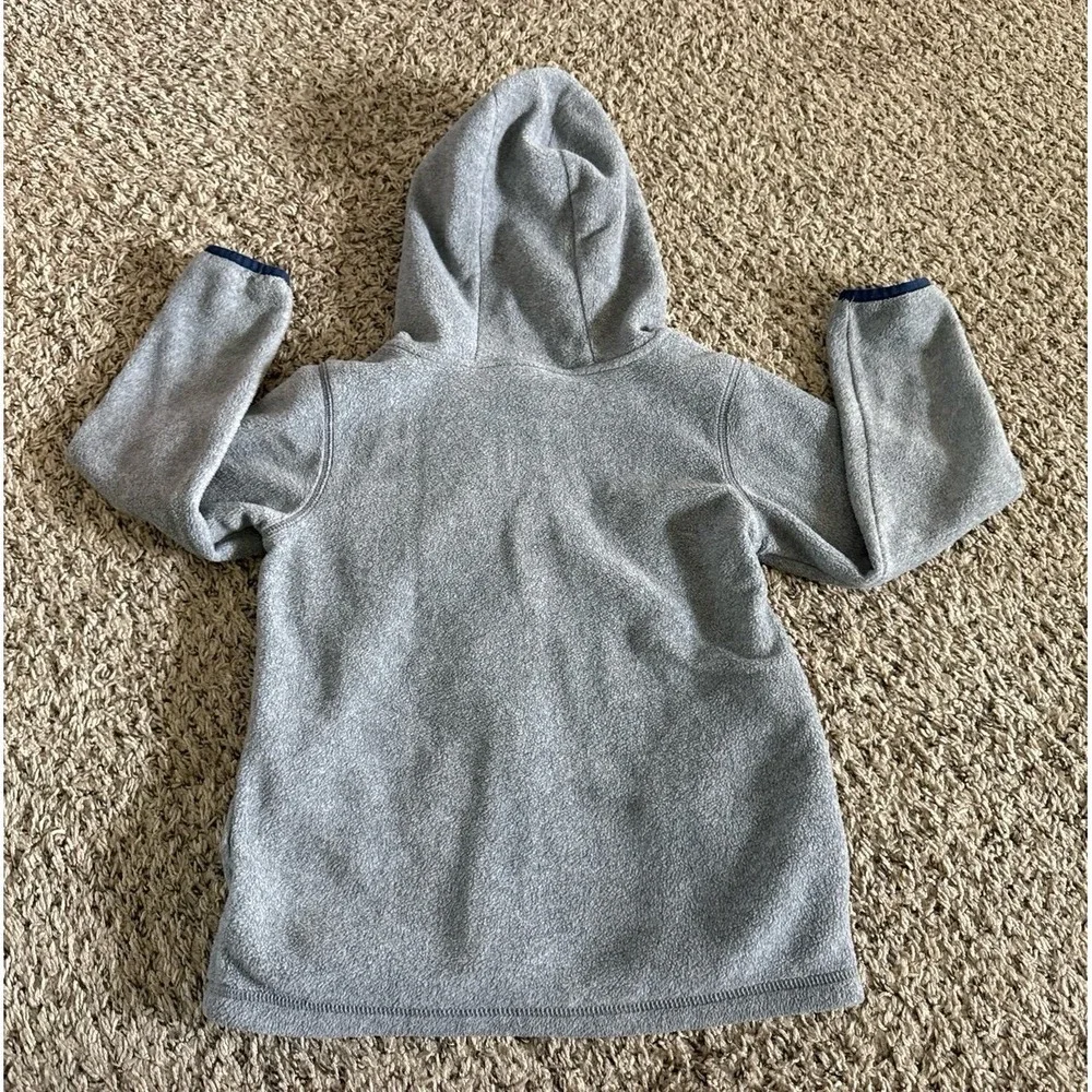 Carter's Boys Gray Fleece Full Zipper jacket Size 7‎